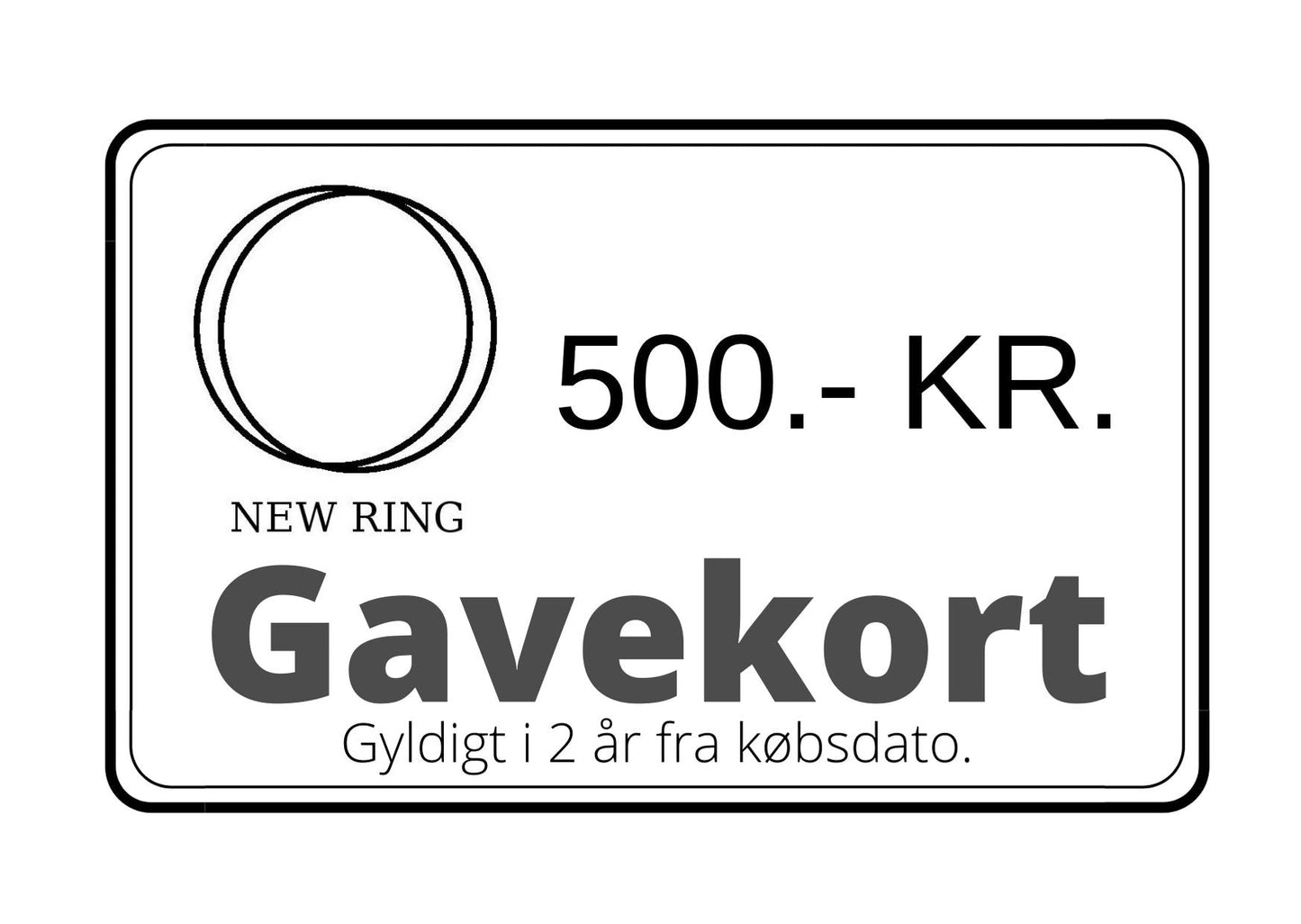 Gavekort - NewRing - Silikonering i farverne: sort ring, hvid ring, lyserød ring, blå ring, grå ring i typerne: blød ring, herre ring, dame ring