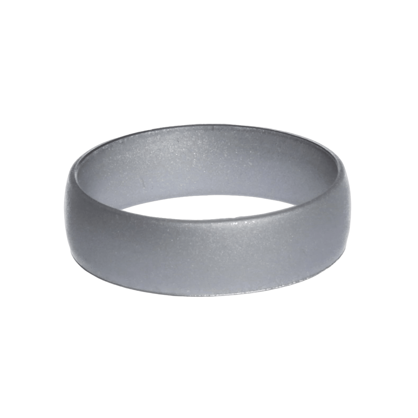 Klassisk sølv herrering i silikone. Forlovelsesring til aktiv mand fra newring