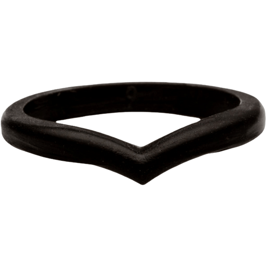 Love Sort Silikonering - NewRing - Silikonering i farverne: sort ring, hvid ring, lyserød ring, blå ring, grå ring i typerne: blød ring, herre ring, dame ring